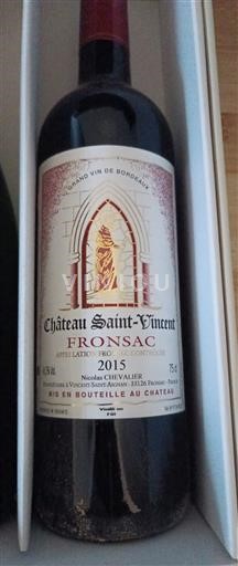 Bordeaux Fronsac Château Saint-Vincent 2015