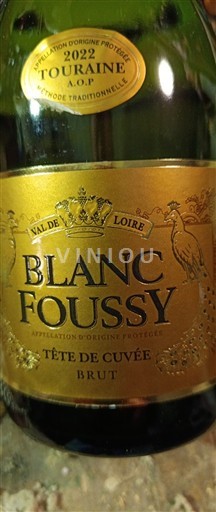 Loirevallei Touraine Blanc Foussy Tête de 2022