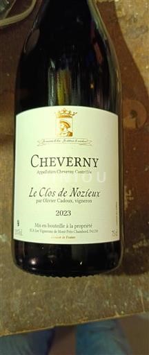 Thung lũng sông Loire Cheverny Le Clos de Nozieux 2023