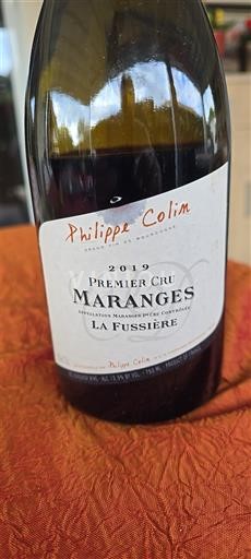 Burgundy Maranges Premier Cru Philippe Colin La Fussière 2019