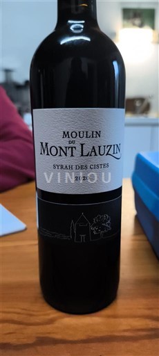 Languedoc Moulin du Mont Lauzin Syrah des Cistes 2020
