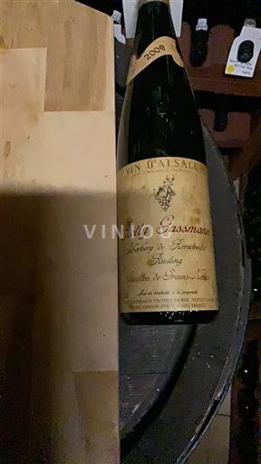 Alsace Sélection de Grains Nobles Rolly Gassmann Pflaenzerreben de Rorschwihr Riesling Sélection de Grains Nobles 2009