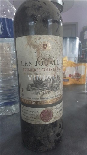 Bordeaux Not Specified Château Les Joualles 2007