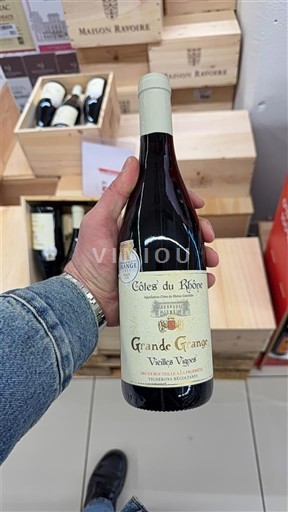 Lugina e Ronës Bregdeti i Rodanit Grande Grange Vieilles Vignes Jo Viti