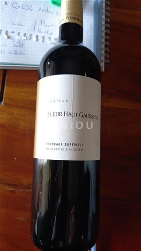 Bordoja Bordeaux Supérieur Château Fleur Haut Gaussens 2022