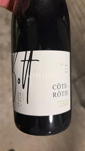 Thung lũng Rhône Côte-rôtie Domaine Graeme & Julie Bott 2022