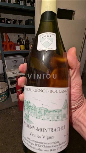 Borgoña Puligny-Montrachet Château Génot-Boulanger Vieilles Vignes 2001