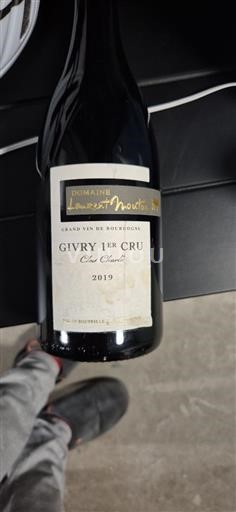 Bourgogne Givry Premier Cru Domaine Laurent Mouton Clos Charlé 2019