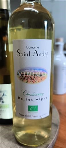 Provence, hạ lưu Rhône, Corse Hautes-Alpes Domaine Saint-André Chardonnay 2023