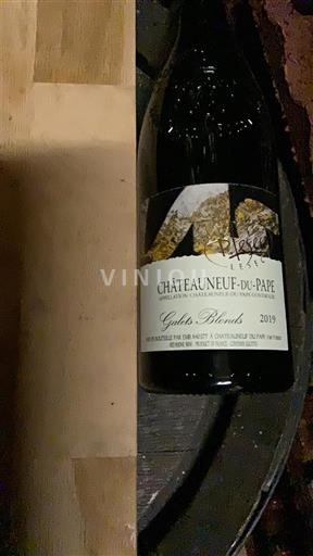 Thung lũng Rhône Châteauneuf-du-pape Patrick Lesec Galet Blonds 2019
