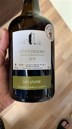Jura Côtes du Jura Domaine Frédéric Lambert 2016