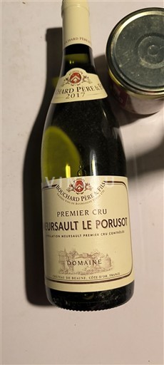 Burgundia Meursault Premier Cru Bouchard Père & Fils Meursault Le Porusot 2017