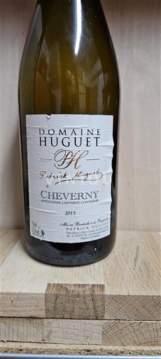 Loire Valley Cheverny Domaine Huguet 2015