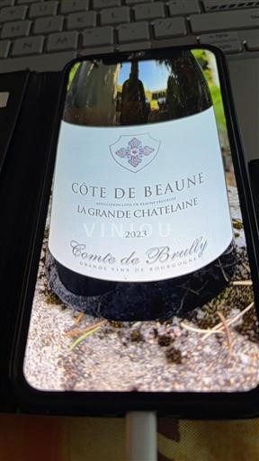 Borgoña Côte de Beaune Comte de Brully La Grande Chatelaine 2023