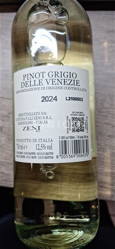 Veneto Delle Venezie Zeni 2024