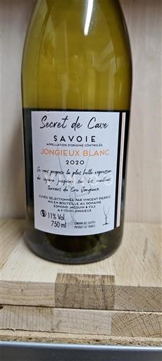 Saboya y Bugey Jongieux Domaine Edmond Jacquin & Fils Secret de Cave 2020
