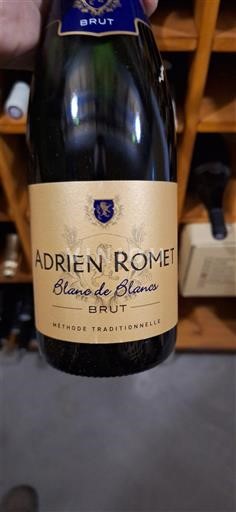 Champaña Champán Adrien Romet Blanc de Blancs Sin añada