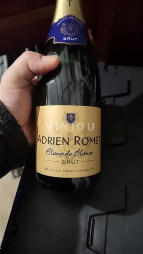 Champagne Adrien Romet Blanc de Blancs Icke årgångsbetecknad