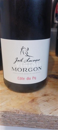 Beaujolais Morgon Joël Lacocque Côte du Py Ikke årgangsbestemt
