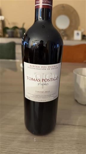 Castille và León Ribera del Duero Tomas Postigo 3º Año 2022