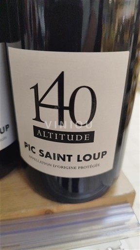 Languedoc Pic-saint-loup Altitude 140 Sin añada