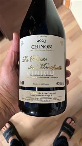 Loirevallei Chinon La Roche Clermault La Pointe des Montifaults 2023