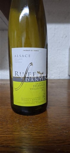 Elsass Ruff Daniel Sylvaner Vieilles Vignes Ohne Jahrgang