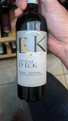 Bordeaux Pessac-Léognan Château Eck 2015