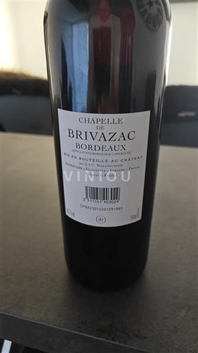 Bordeaux Chapelle de Brivazac Không niên vụ