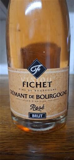 Bourgogne Crémant de Bourgogne Fichet Rosé Brut Ikke årgangsbestemt
