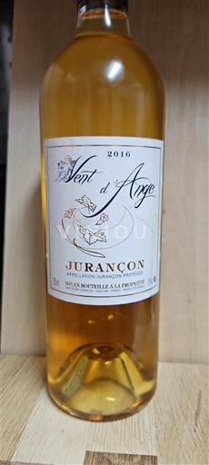 Tây Nam Jurançon Cave de Gan Vent d'ange 2016