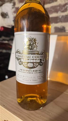 Bordeaux Barsac Premier Cru Château Coutet 2000