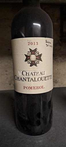 Бордо Помероль Château Chantalouette 2013