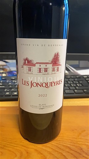 Bordeaux Blaye-côtes-de-bordeaux Les Jonqueyres 2022