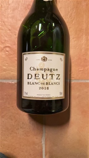 Champagne Deutz Blanc de Blancs 2018