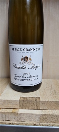 Alsace Gewurztraminer Grand Cru Camille Meyer Grand Cru Mambourg 2021
