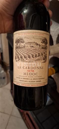 Bordeaux Médoc Cru Bourgeois Château La Cardonne 1976