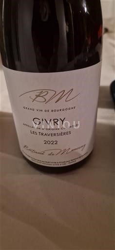 Bourgondië Givry Bertrand de Mommessin Les Traversières 2022