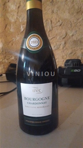 Bourgogne Bourgogne Chardonnay UVC Émotions Minérales 2023