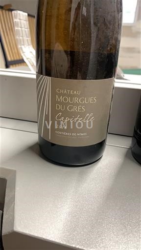 Rhônen laakso Nîmesin viinialue Château Mourgues du Grès Capitelle 2016