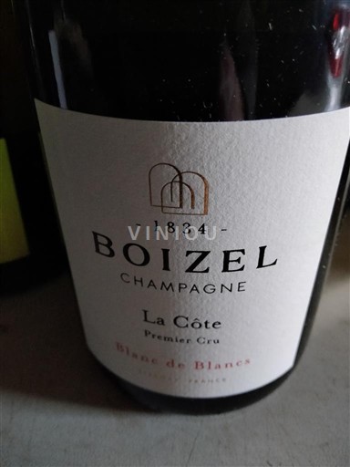 Samppanja Premier Cru Boizel La Côte Ei vuosikertaa