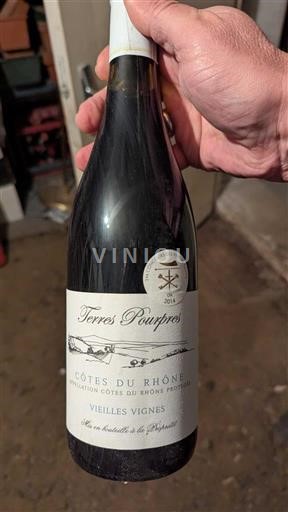 Thung lũng Rhône Côtes-du-rhône Terres Pourpres Vieilles Vignes 2013