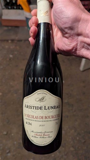 Thung lũng sông Loire Saint-Nicolas-De-Bourgueil Aristide Luneau 2011