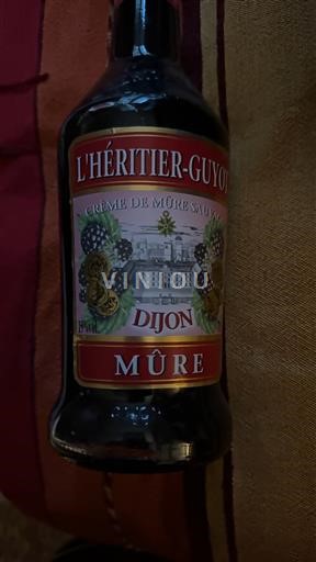 Burgundsko L'Héritier-Guyot Crème de Mûre Sauvage Neročník