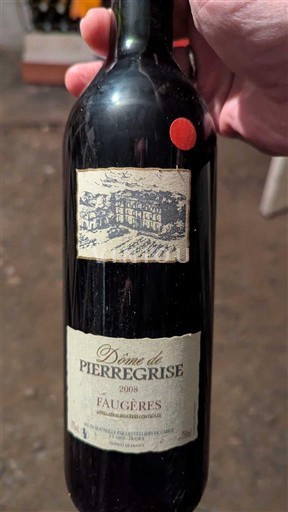 Langvedok Faugères Dôme de Pierregrise 2008