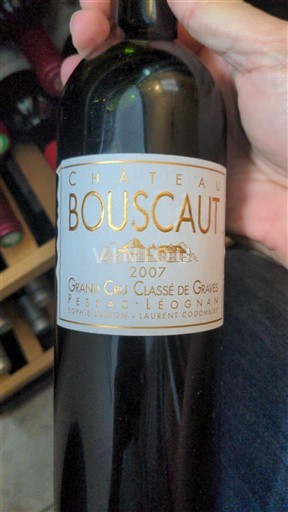 Bordeaux Pessac-Léognan Grand Cru Château Bouscaut 2007