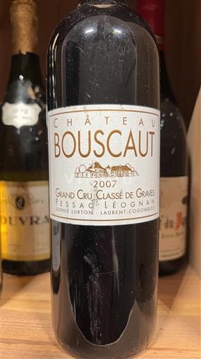 Bordeaux Pessac-Léognan Grand Cru Château Bouscaut 2007