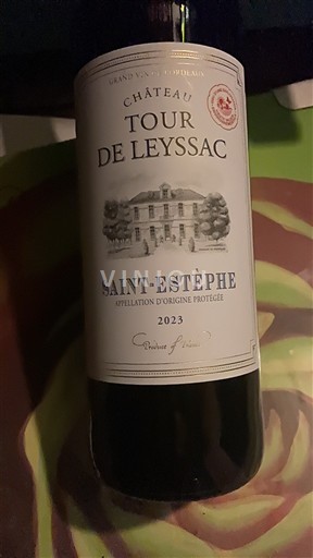 Burdeos Saint-Estèphe Château Tour de Leyssac 2023
