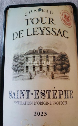 Bordeaux Saint-Estèphe Château Tour de Leyssac 2023
