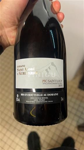Langvedok Pic-saint-loup Domaine Saint André de l'Abeterré 2019